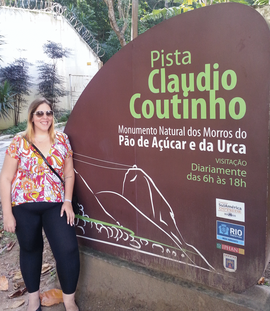 Renata Galvão na Pista Claudio Coutinho